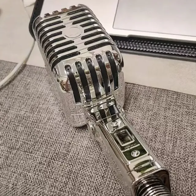 Pommeau de douche haute pression en forme de Microphone