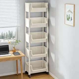 Armoire de rangement à fente étroite