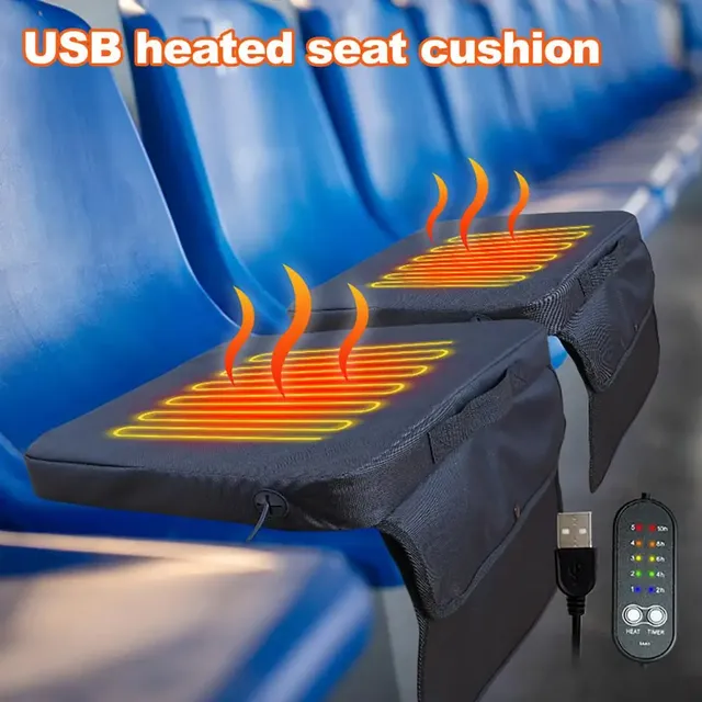 Coussin de siège Portable avec alimentation Usb – vue 2