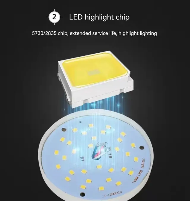 Ampoule LED Rechargeable 7w 9w 12w 15w 85-265V – vue 5