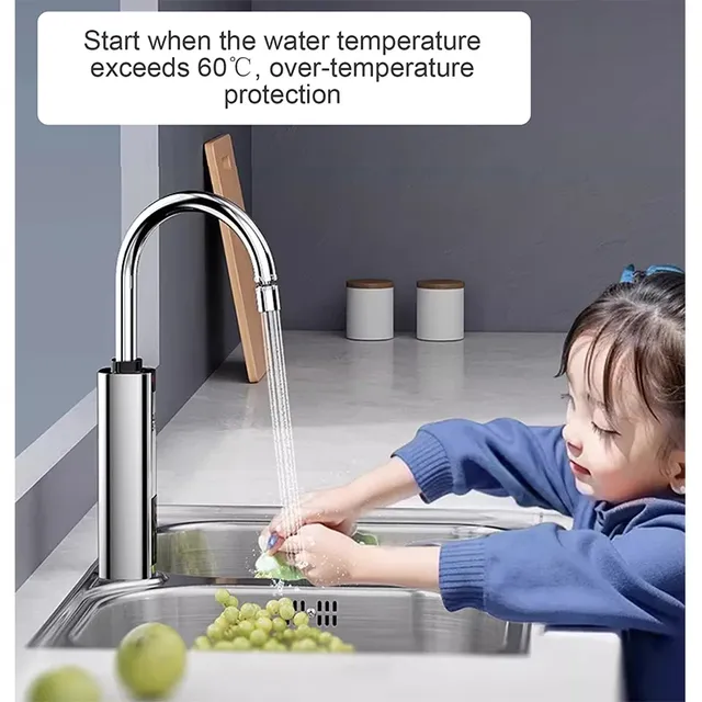 Robinet thermostatique électrique instantané capteur… – vue 7