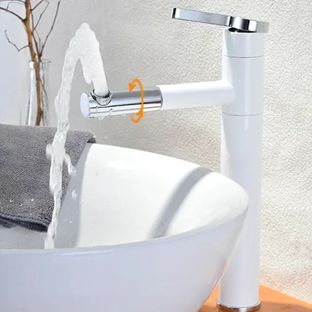 Robinet d'évier de lavabo en acier inoxydable – vue 3