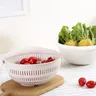 Plateau à fruits de cuisine amovible Double couche… – vue 3