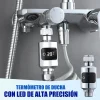 Pyromètre de douche numérique LED, affichage de la température de l&rsquo;eau domestique, capteur intelligent, salle de bains, douche, baignoire, accessoire de robinet