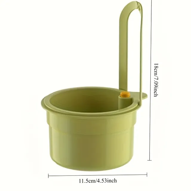Panier filtre évier suspendu réglable vert olive… – vue 4