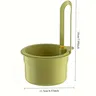 Panier filtre évier suspendu réglable vert olive… – vue 4