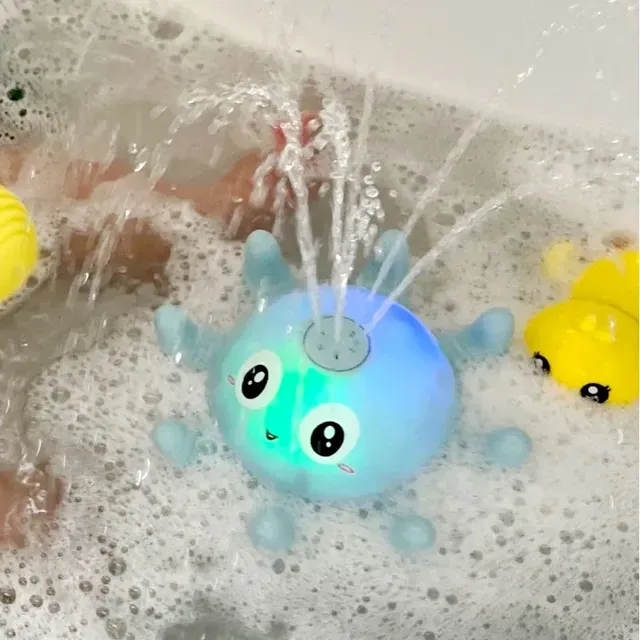 Balle de bain baleine électrique avec lumière LED et… – vue 3
