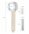 Pommeau de douche de luxe léger pour salle de bain – vue 6