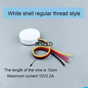 Contrôleur de gradation de lumière LED, variable 3.7 ~ 24V 2,2a 12V 24V, interrupteur à capteur, balayage manuel sans contact, tactile, personnalisé Contrôleur de gradation de lumière LED, variable 3.7 ~ 24V 2,2a 12V 24V, interrupteur à capteur, balayage manuel sans contact, tactile, personnalisé