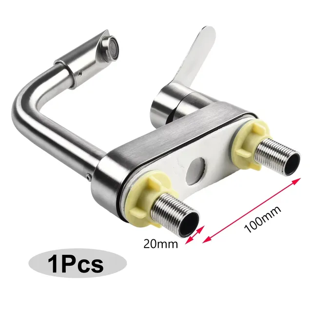Robinet d'évier en acier inoxydable – vue 3