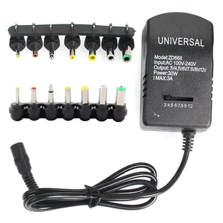 Adaptateur réglable chargeur d'alimentation Multi tension AC 220V à DC…