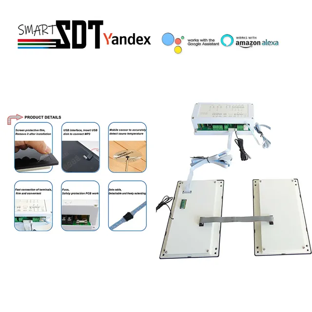 Contrôleur de Sauna 380V/440V avec WIFI Tuya – vue 2