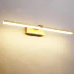 Lampe de miroir, lampe de salle de bain, simple, moderne et créative, coiffeuse de maquillage, armoire à miroir, applique murale LED spéciale