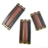 Poignée meuble cuir vachette marron cognac noir… – vue 3