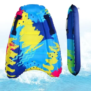 Planche de surf gonflable en Pvc épais, 1 pièce, pour la natation, le surf en mer et le ski nautique Portable, adaptée aux vacances à la plage et à la piscine Planche de surf gonflable en Pvc épais, 1 pièce, pour la natation, le surf en mer et le ski nautique Portable, adaptée aux vacances à la plage et à la piscine