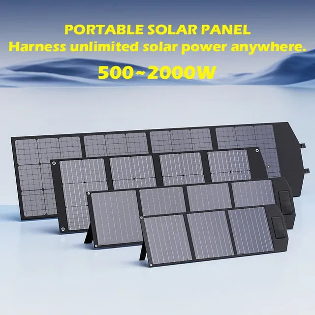 2000w 1500w 1000w 500w panneau solaire pliable Flexible… – vue 2