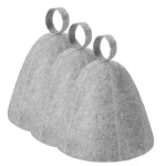 Sauna Anti-chaleur Sauna chapeau épaissir laine feutre bonnet de douche cheveux Turban rapidement serviette séchage serviette chapeaux Sauna salle de bain accessoires