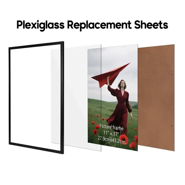 Plaque en PVC panneau en plastique haute transparence… – vue 2
