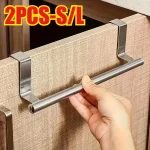 HOTowel-Barre de rangement pour serviettes de cuisine, auto-adhésif, horizontal, sans propositions, T1