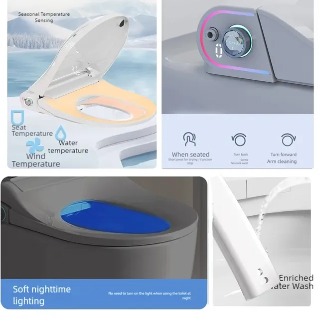App intelligente siège de toilette Jet toilettes… – vue 3