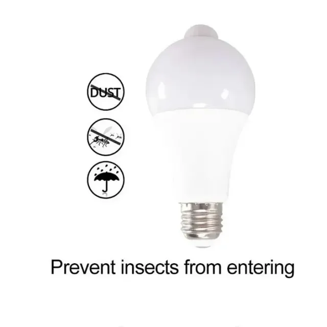 Ampoule LED intelligente avec capteur de mouvement PIR – vue 5