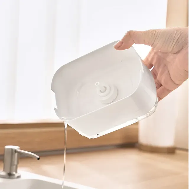 Distributeur de savon avec porte-éponge – vue 4