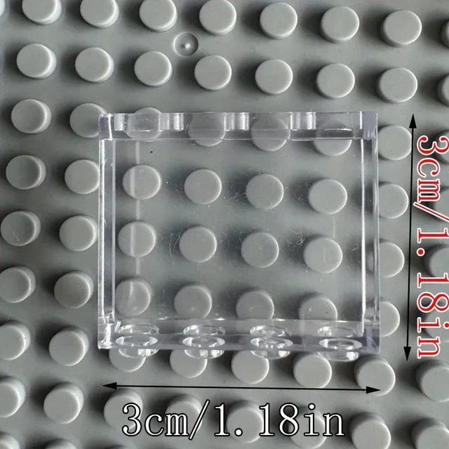10 pièces panneau Transparent 1x4x3 points fenêtre mur… – vue 6
