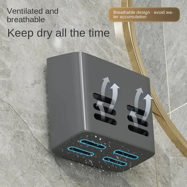 Étagère de salle de bain – vue 6