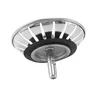 Crépine évier cuisine acier inoxydable argent mat… – vue 6