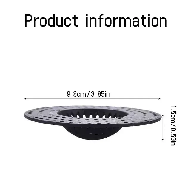 1 filtre en Silicone pour évier – vue 5