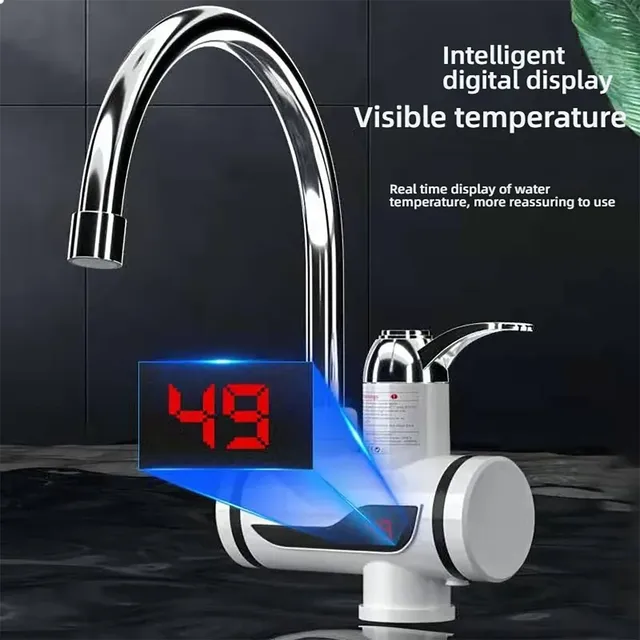 Robinet mitigeur électrique chaud-froid 3000W
