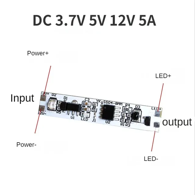 Capteur Infrarouge Pénétrer IC 12V 5V IR – vue 3