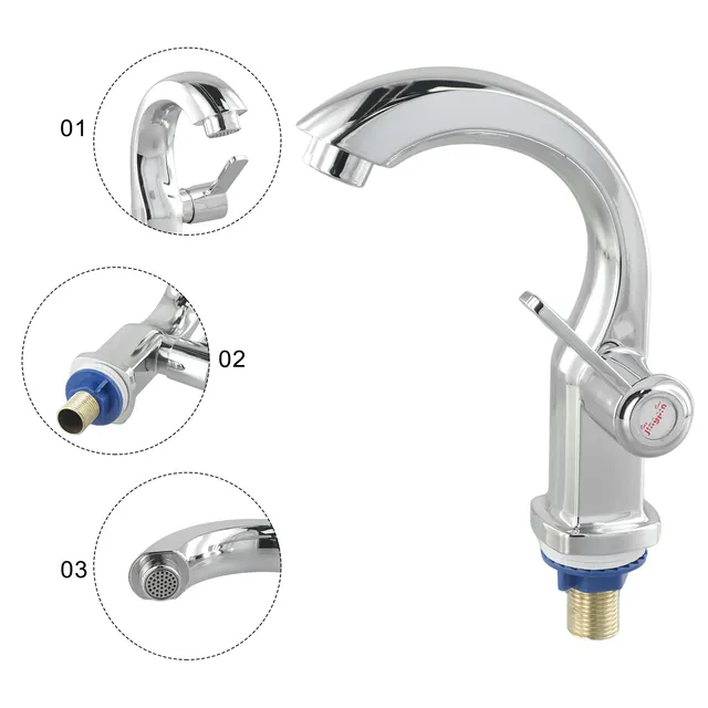 Robinet de lavabo de salle de bains – vue 4