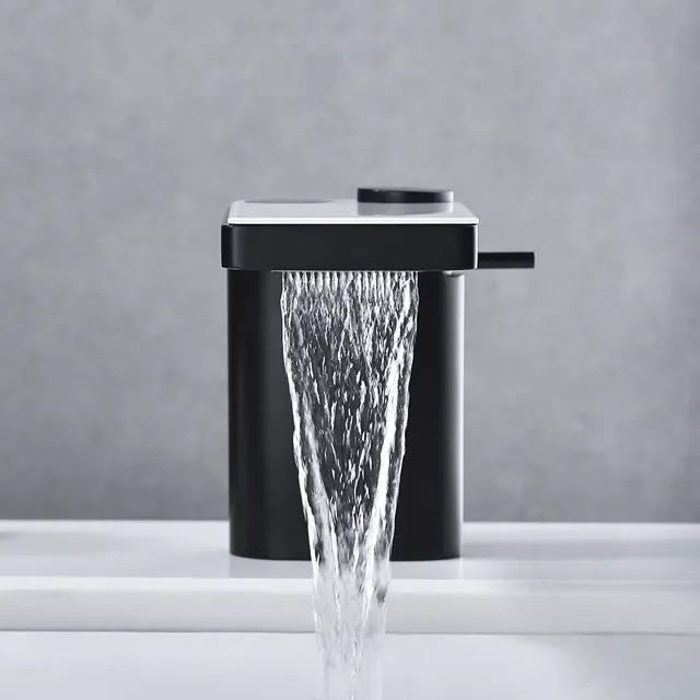 Bassin de bain noir numérique LED – vue 5