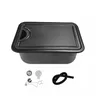 Évier carré cuisine noir inox 304 encastrable mat… – vue 3