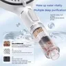 Pommeau de douche de salle de bain avec bouton d'arrêt – vue 2