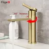 Robinet mitigeur lavabo monocommande monotrou bec plat… – vue 2