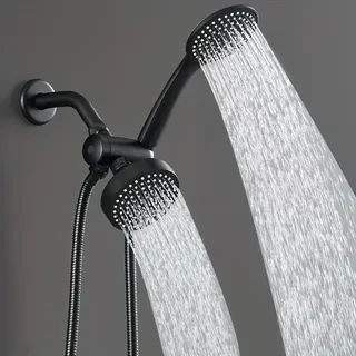 Ensemble de douche deux en un avec grande buse à haut débit et pommeau…