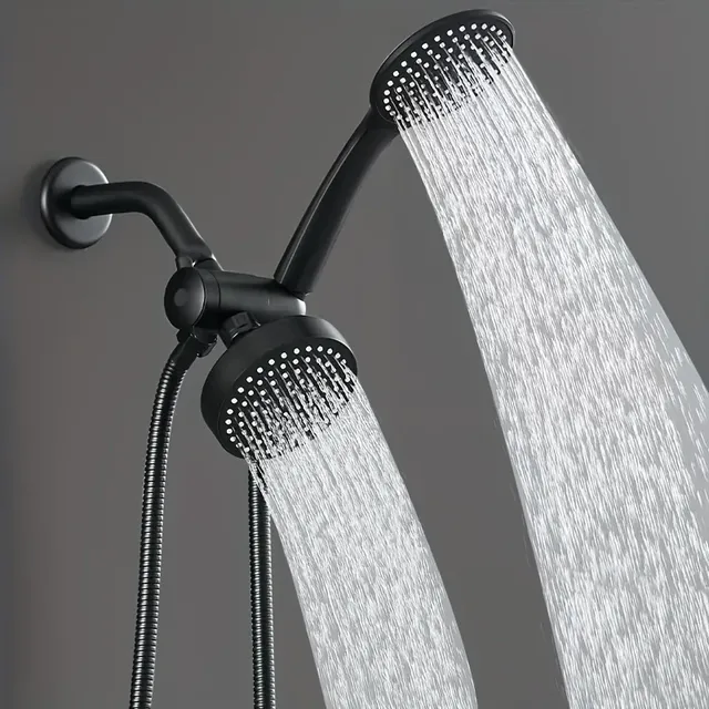 Ensemble de douche deux en un avec grande buse à haut…