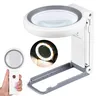 Loupe bureau pliable éclairée LED blanc chaud froid… – vue 1