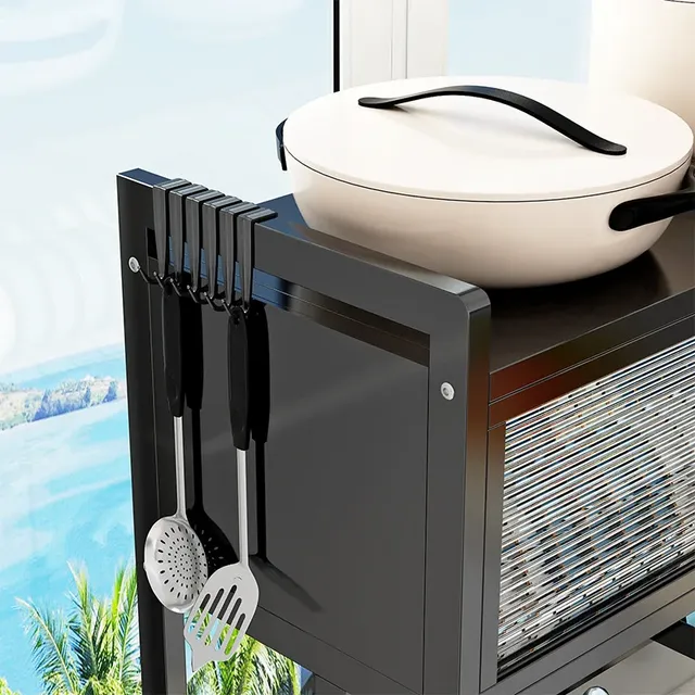 Rangement d'évier de cuisine avec porte – vue 4