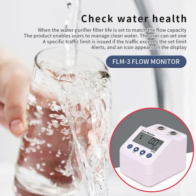 Purificateur d'eau à alarme électronique – vue 2