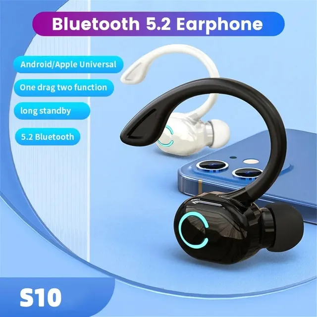 Bluetooth 5.2 crochet d'oreille écouteurs sans fil… – vue 2