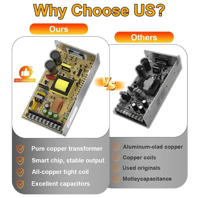 Alimentation à découpage 60W 250W 500W AC 110V 220V à DC… – vue 4