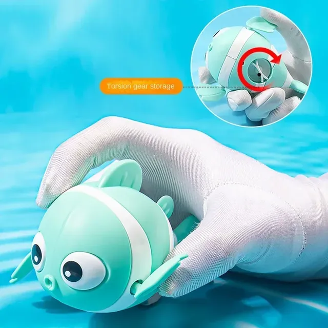 Jouets de bain mignon Clown de natation poisson jouet de… – vue 3