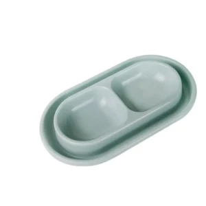 Multi-usage en plastique alimentation pour animaux de compagnie Double bols Anti fourmis étanche nourriture pour animaux de compagnie distributeur d&rsquo;eau Portable étanche à la pluie bassin de nourriture pour animaux de compagnie en plein air