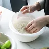 Plateau à fruits de cuisine amovible Double couche… – vue 2