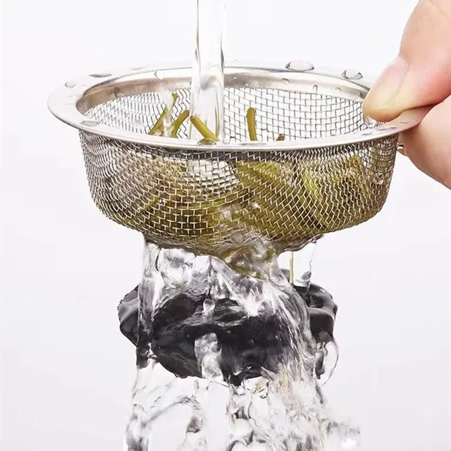 Filtre d'évier de cuisine en acier inoxydable – vue 3