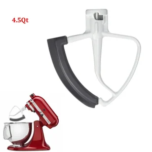 KitchenAid 4.5-5 QT accessoire de mélangeur vertical à tête inclinée avec lame de mélangeur à bord flexible en silicone grattoir à bol KitchenAid 4.5-5 QT accessoire de mélangeur vertical à tête inclinée avec lame de mélangeur à bord flexible en silicone grattoir à bol