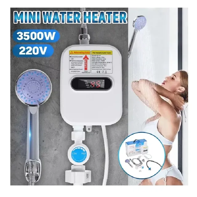 Prise ue/US 3500W électrique sans remerciement Mini… – vue 2
